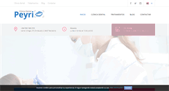 Desktop Screenshot of clinicadentalpeyri.com