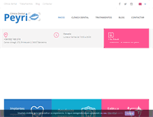 Tablet Screenshot of clinicadentalpeyri.com